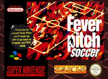 Fever Pitch Soccer (Europe) (En,Fr,De,Es,It) box cover front